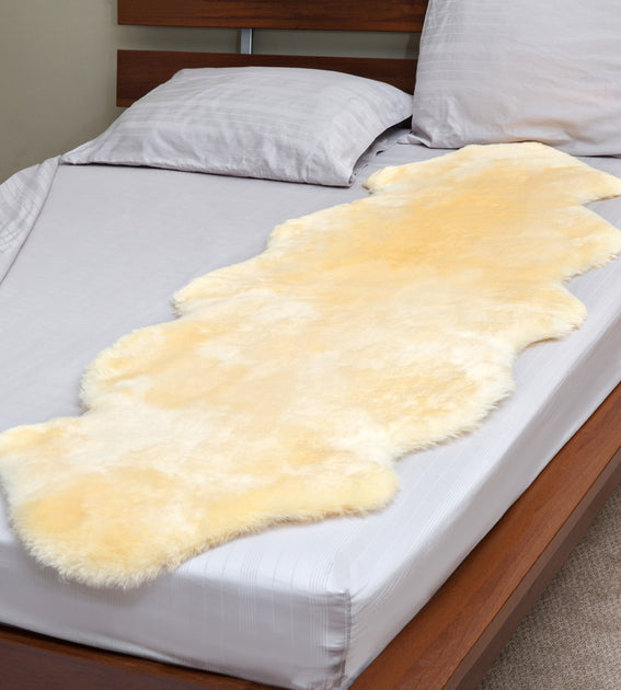 Double Medical Sheepskin 2 Pelt MedicalGrade Lambskin Pad