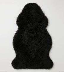 Black motorcycle sheepskin pad - Cool in summer and warm in winter