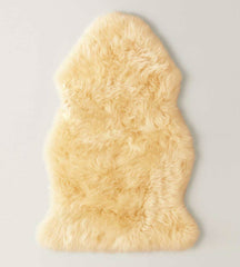 Genuine Sheepskin Pads for comfortable motorcycle riding, with Champagne colored wool