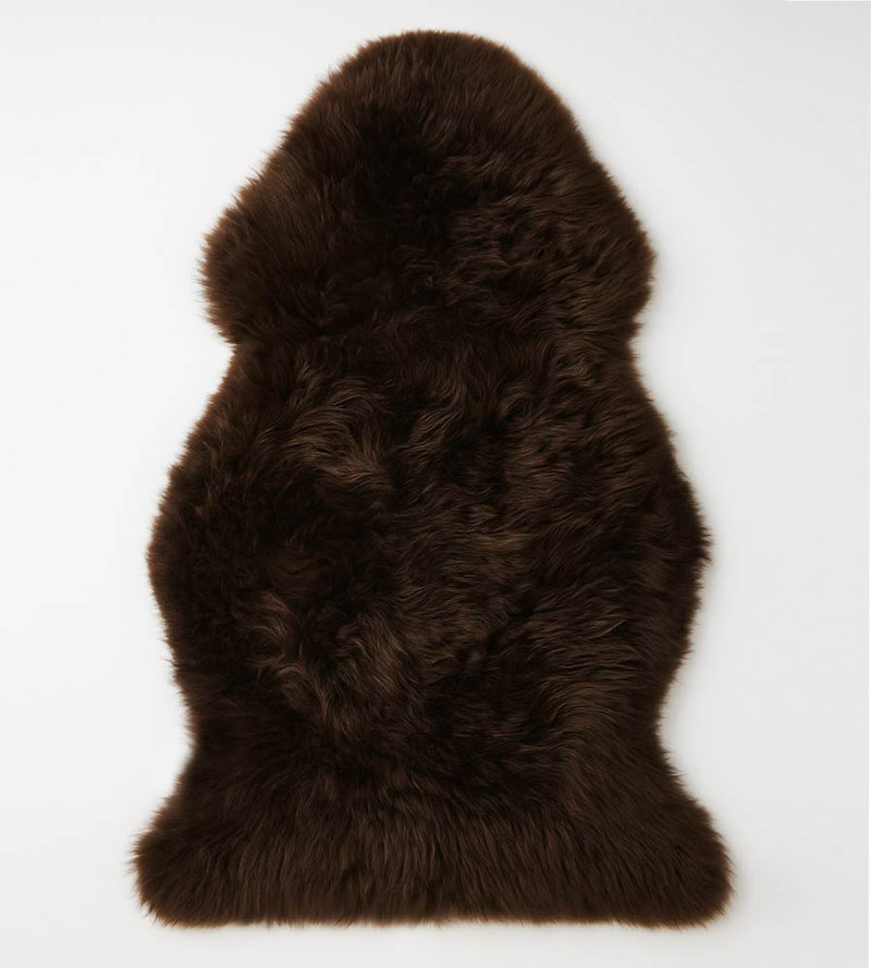 Motorcycle sheepskin with Brown wool  for naturally comfortable riding