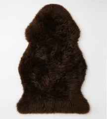 Motorcycle sheepskin with Brown wool  for naturally comfortable riding