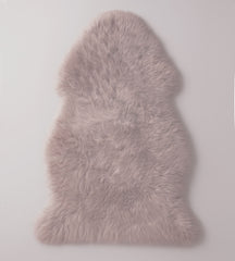 Motorcycle Sheepskin Cover in stone-grey wool for year-round comfort