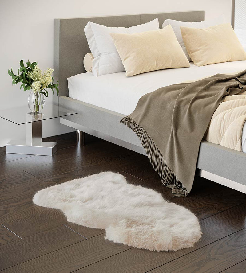 Linen Sheepskin Rug (2x3.5ft)