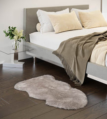 Stone Sheepskin Rug (2x3.5ft)