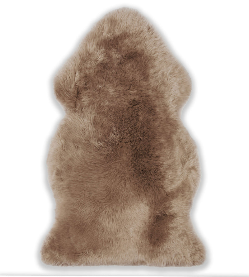 Taupe Sheepskin Rug (2x3.5ft)