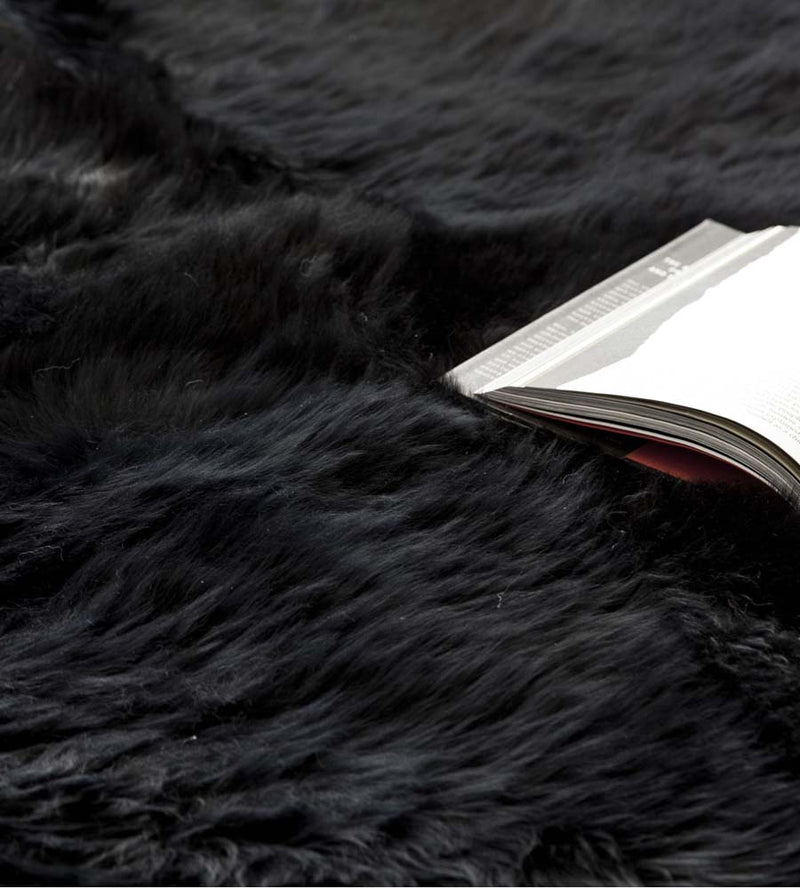 Rectangle Custom Long Wool Sheepskin