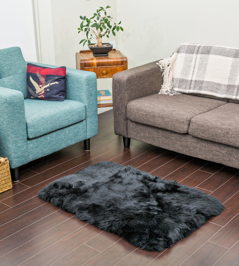 Rectangle Custom Long Wool Sheepskin