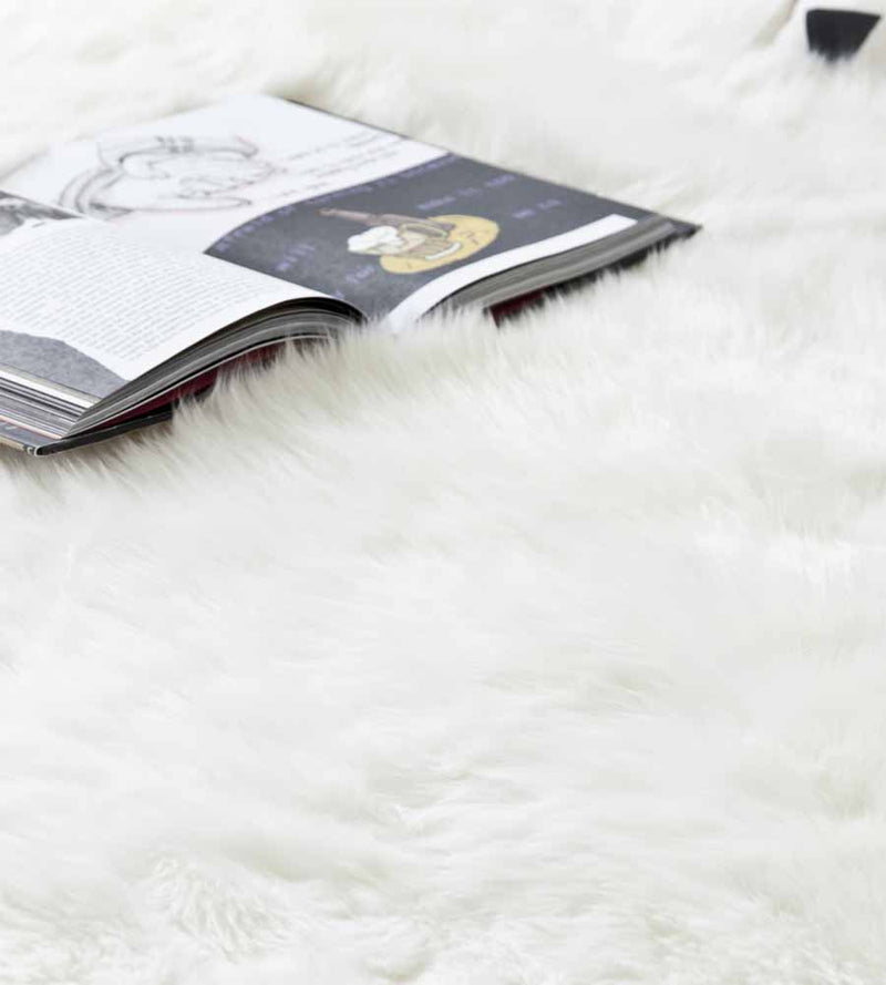 Rectangle Custom Long Wool Sheepskin