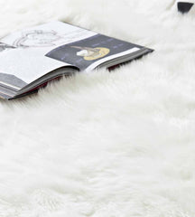 Rectangle Custom Long Wool Sheepskin