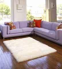 Rectangle Custom Long Wool Sheepskin