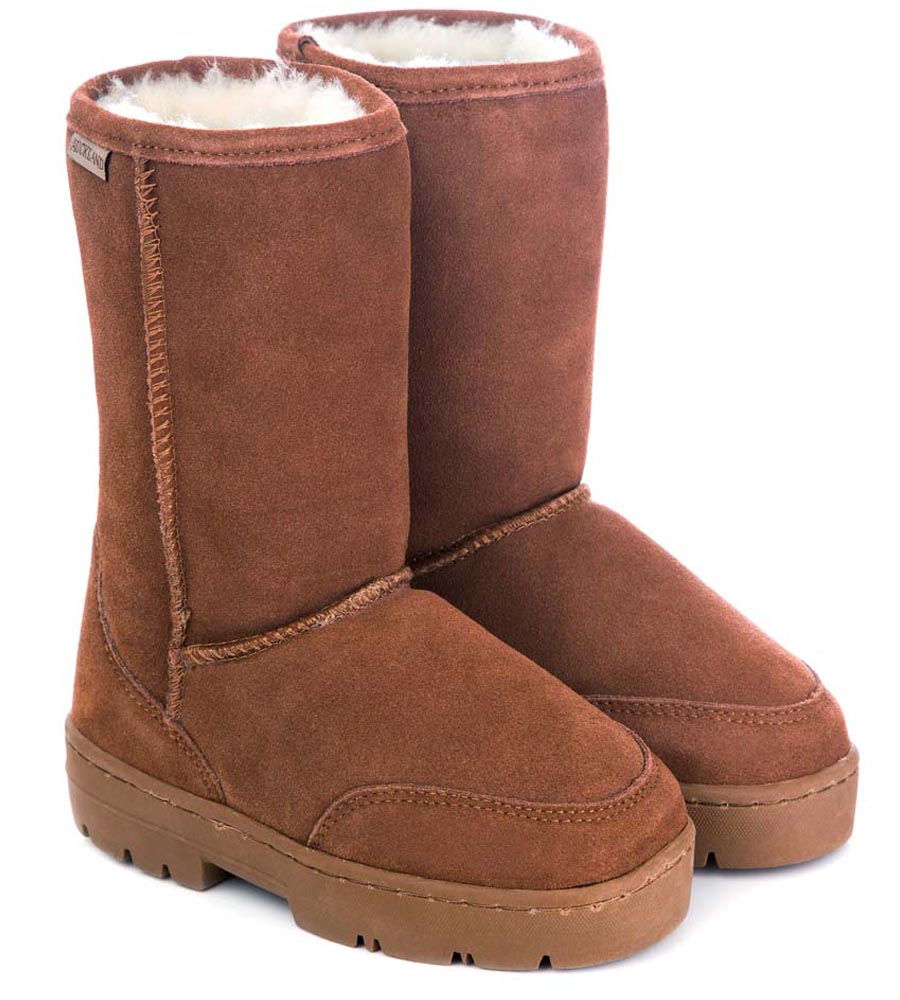 Ladies shearling boots hotsell