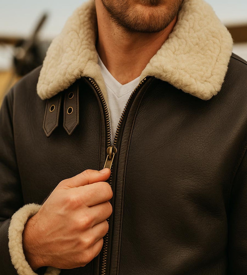 Men's B3 Bomber Dark Brown