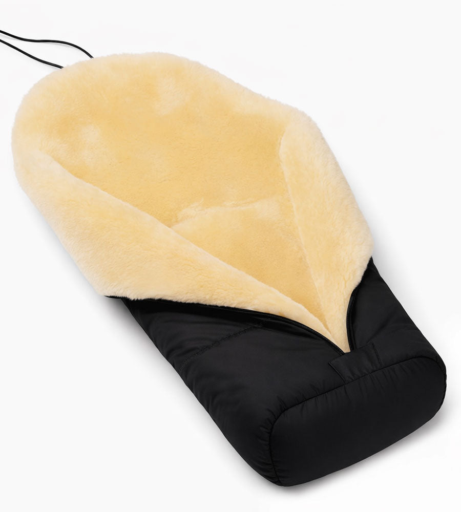 uppababy sheepskin Sleeping Bag for Babies | Centre zip lambskin sleeping cosy