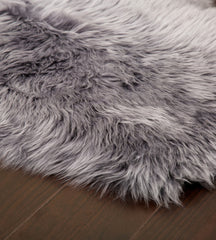 Grey Sheepskin Rug (2x3.5ft)