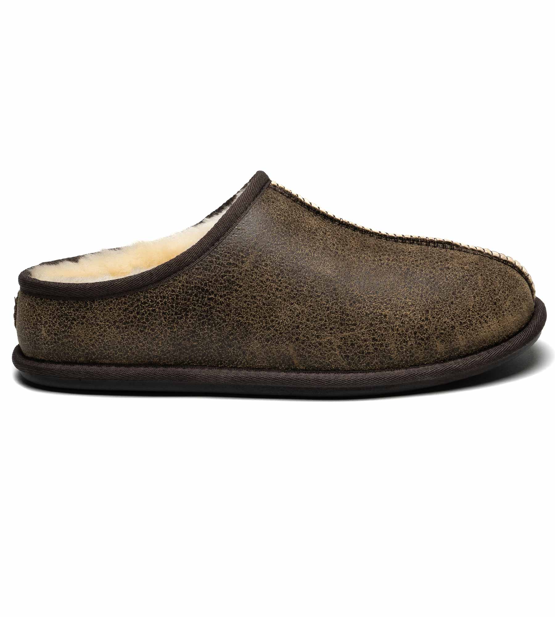 Men's Slipper | Nappa leather sheepskin slippers for men | SheepskinShop.com