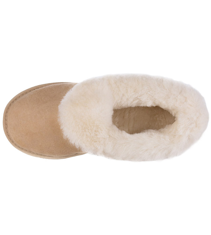 Men's Madison Firm Sole Sheepskin Slipper from SheepskinShop