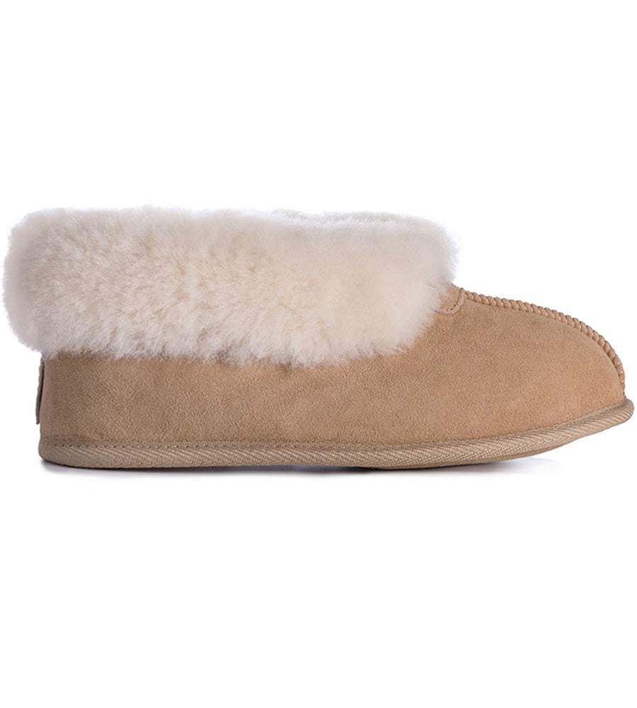 Sheepskin slippers sale soft sole