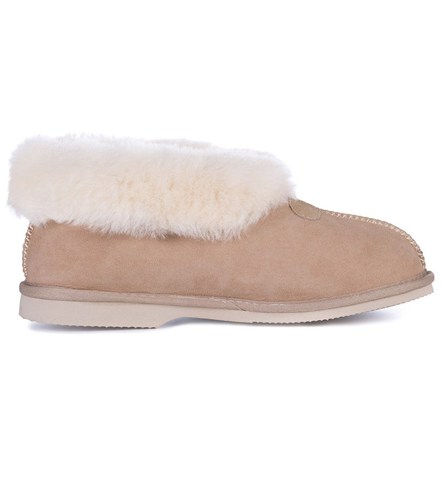 digtere Automatisering ammunition Women's Firm Sole ' Marika' Sheepskin Slipper | SheepskinShop.com