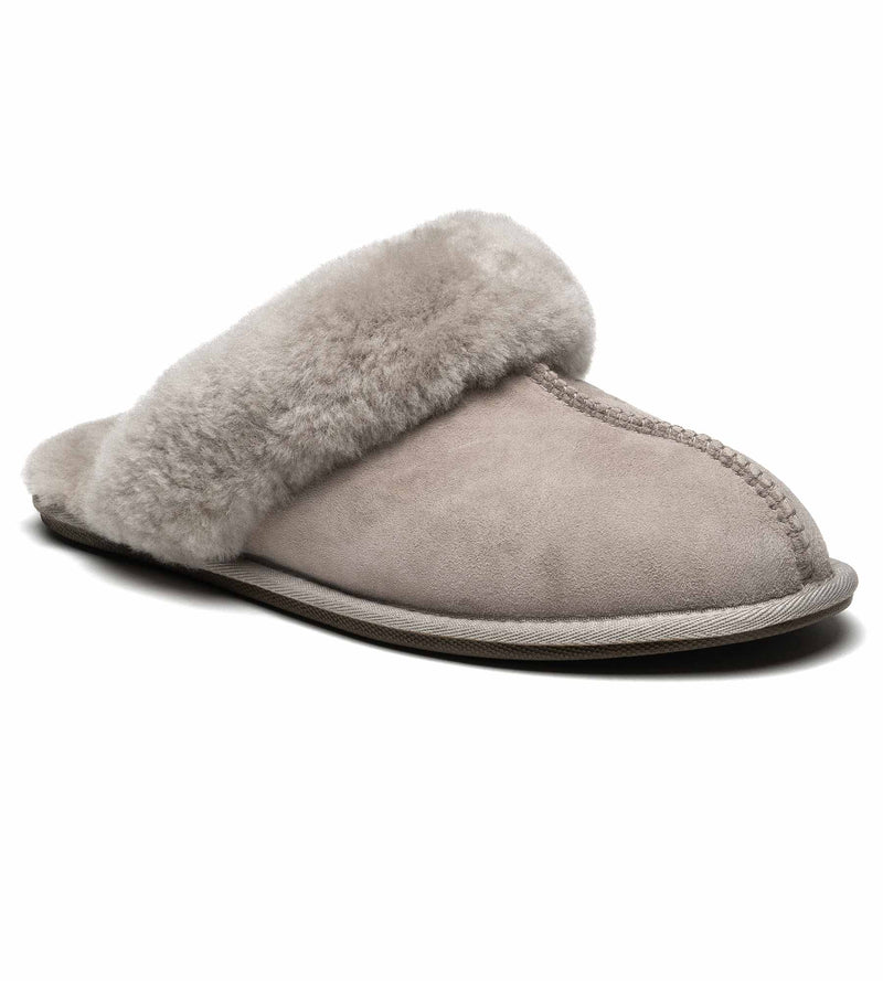 Women's TEINA Open Back Shearling Sheepskin Slippers
