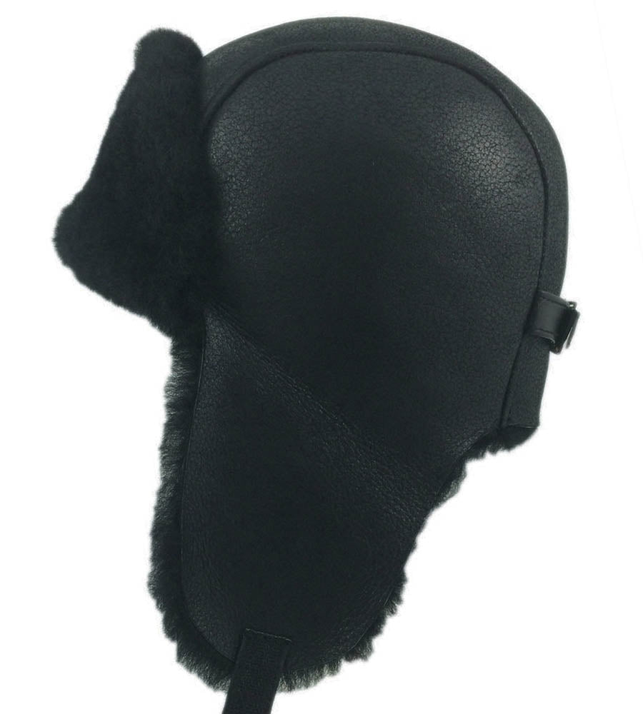 Shearling best sale pilot hat