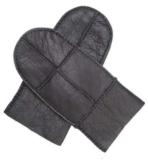 Ladies Sheepskin Mittens - Black