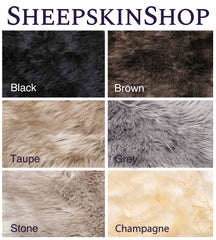 Motorcycle Sheepskin Rug